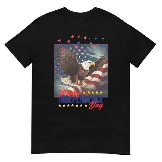Happy Independence Day Usa Shirt Black / S
