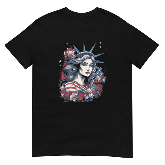 Statue Of Liberty Shirt Black / S