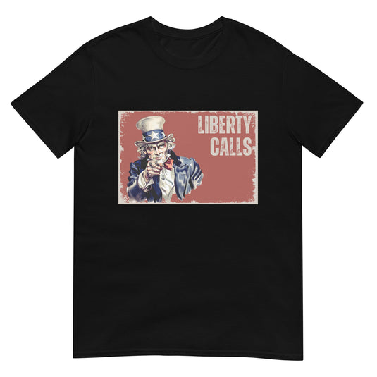 Liberty Call Usa Shirt Black / S