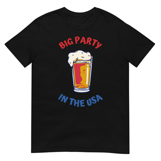 Big Party In The Usa Shirt Black / S