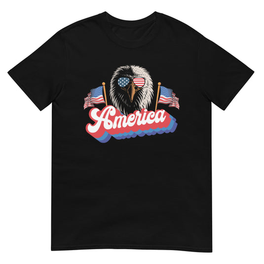 America Usa Shirt Black / S