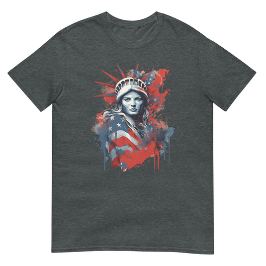 Statue Of Liberty Shirt Dark Heather / S