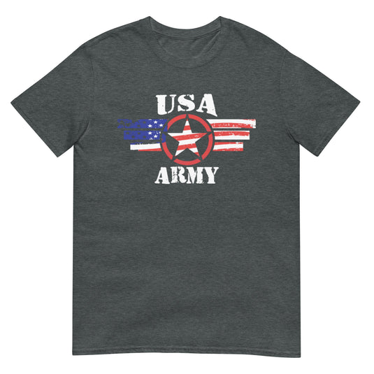 Army Usa Shirt Dark Heather / S