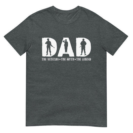 Dad Usa Shirt Dark Heather / S