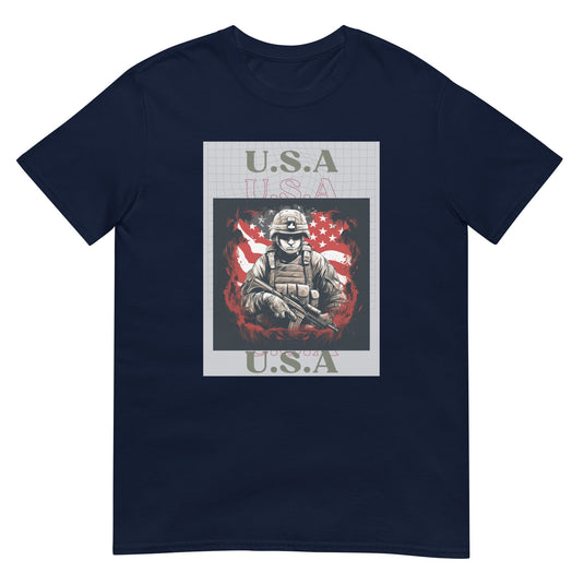 Usa Soldier Combat Shirt Navy / S