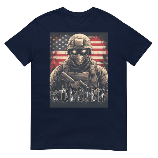 Soldier Usa Army Shirt Navy / S