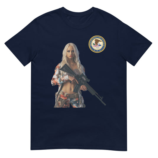Department Of Justice Usa Shirt Navy / S