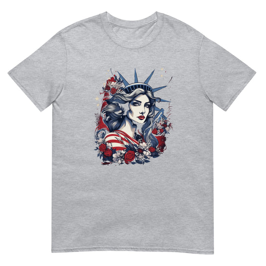 Statue Of Liberty Shirt Sport Grey / S