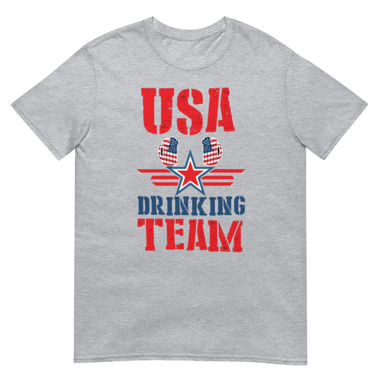 Drinking Team Usa Shirt Sport Grey / S