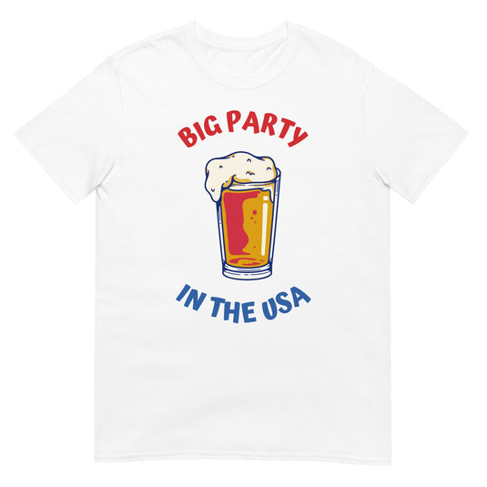 Big Party In The Usa Shirt White / S