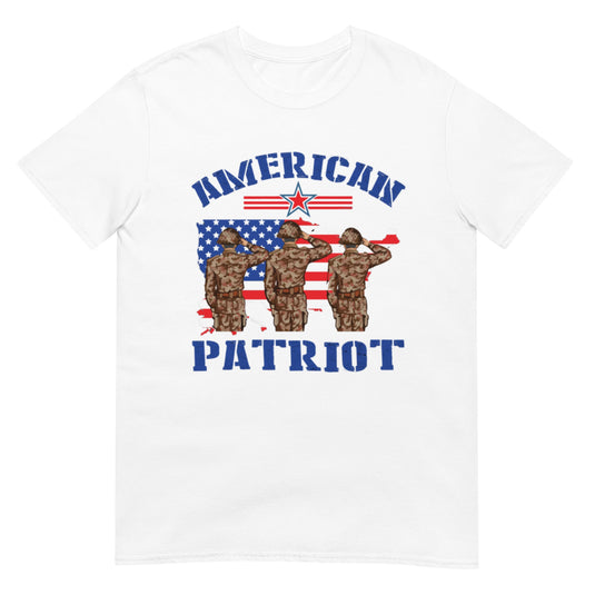 American Patriot Usa Shirt White / S
